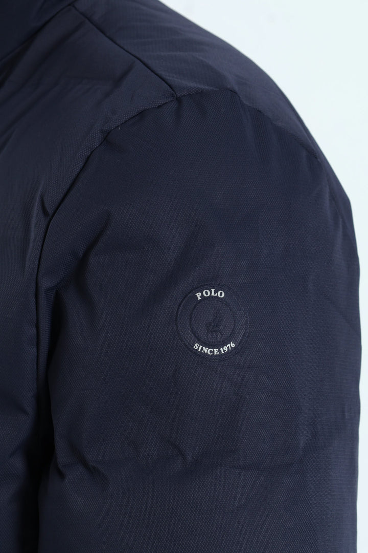 Mali Quilted Puffer - Navy