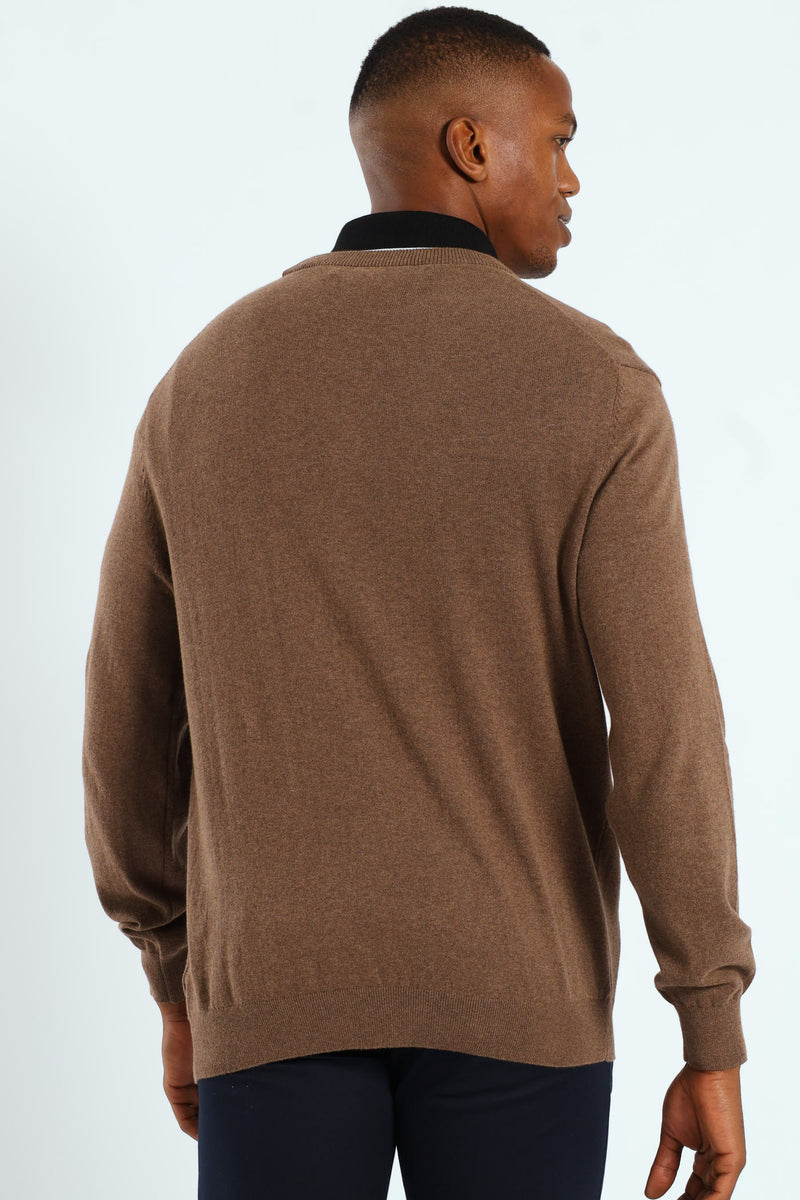 Luke Sweater - Taupe