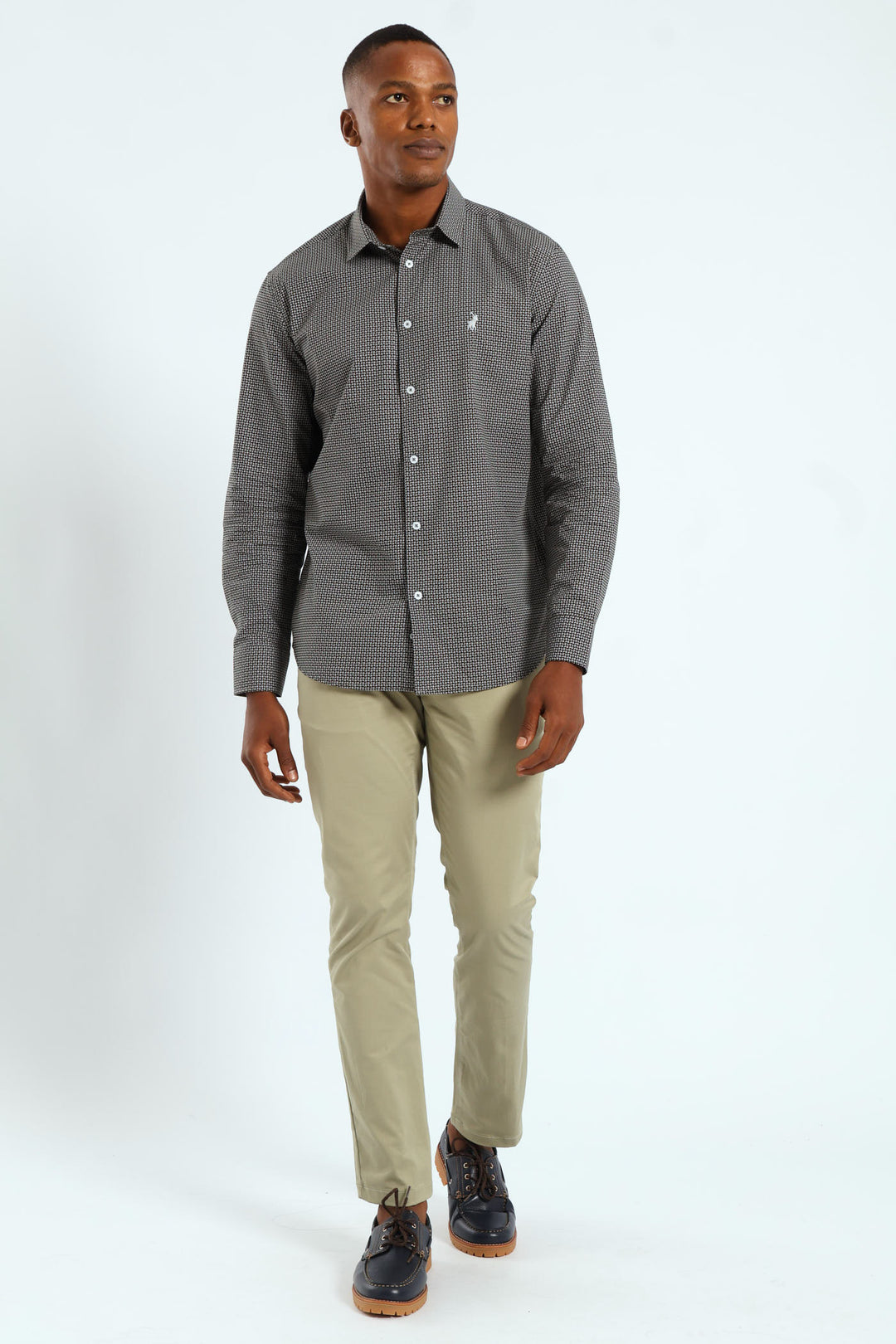 Long Sleeve Ares Shirt - Brown