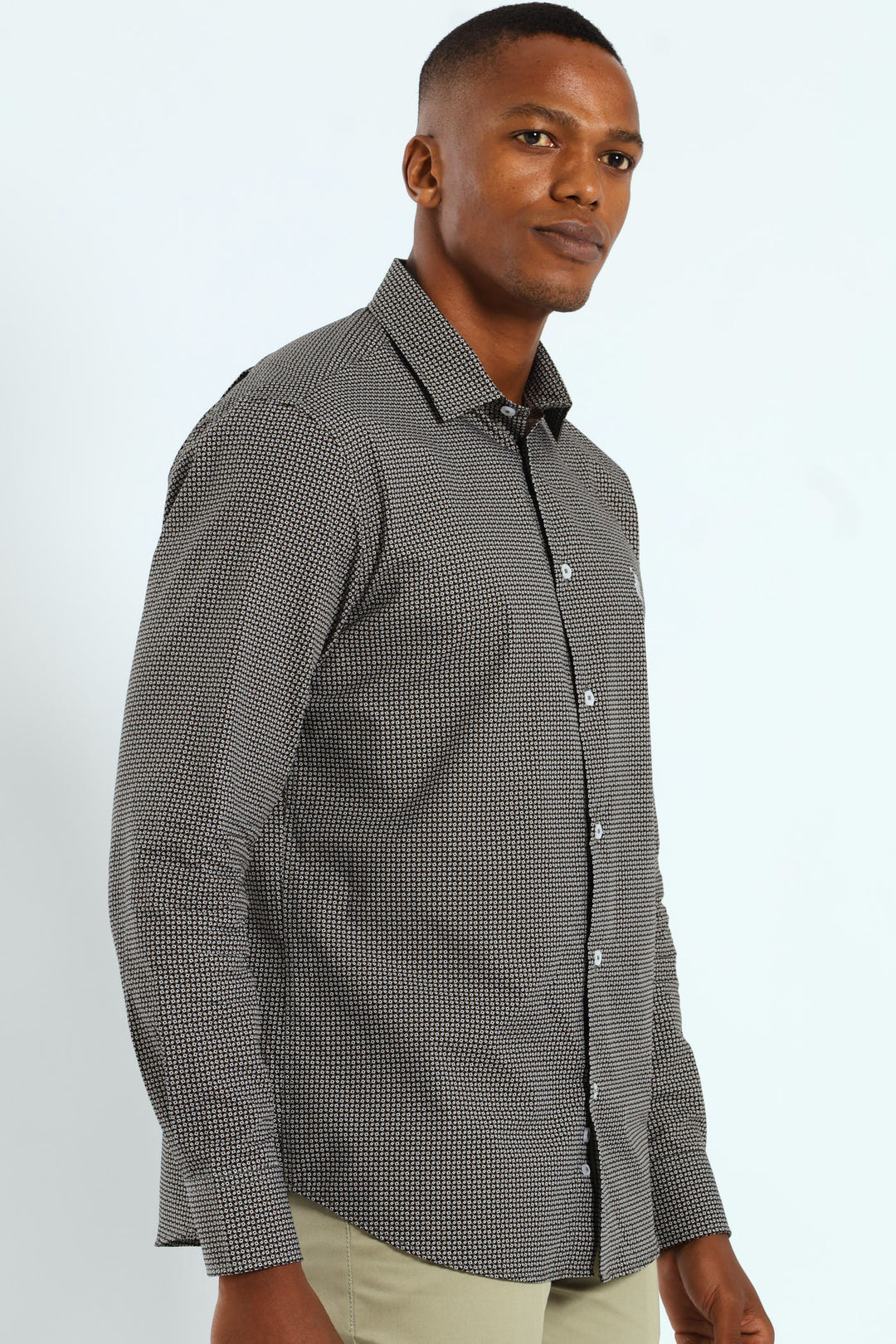 Long Sleeve Ares Shirt - Brown