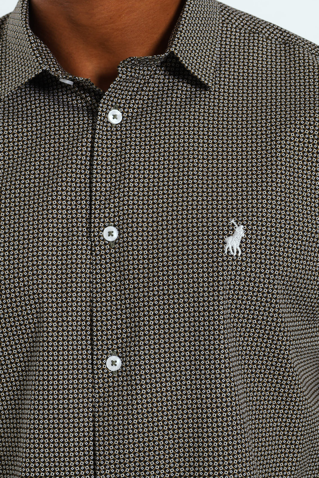 Long Sleeve Ares Shirt - Brown