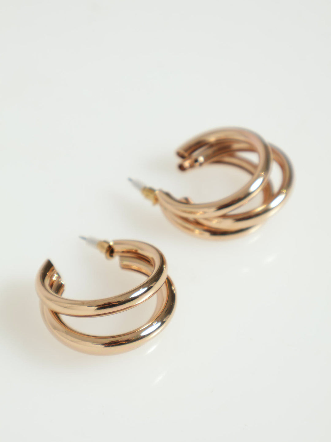 3 Strand Hoop - Gold