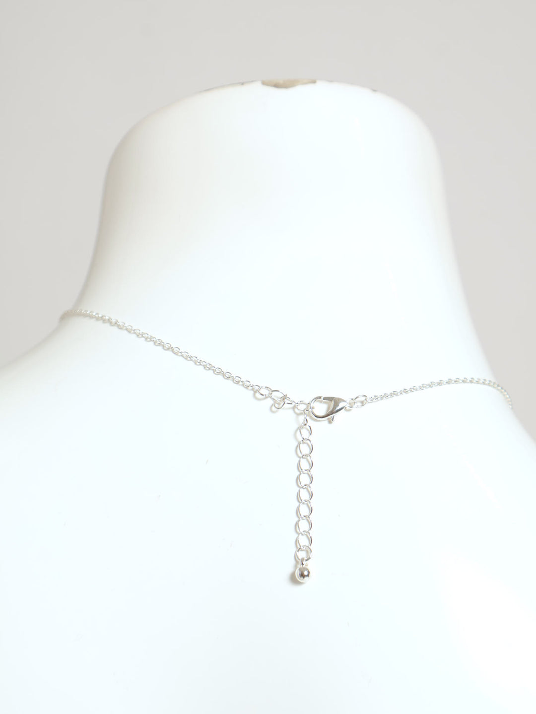 Bee Pendant Necklace - Silver
