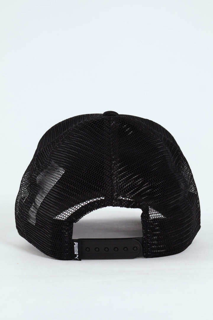 Essential No.1 Logo Trucker Cap - Black
