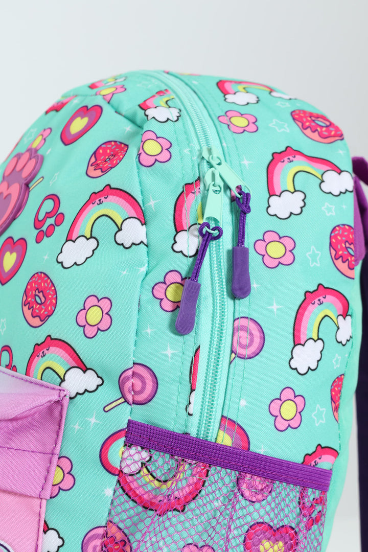 Pre-Girls Gabby's Dollhouse Fashion Backpack - Turquoise