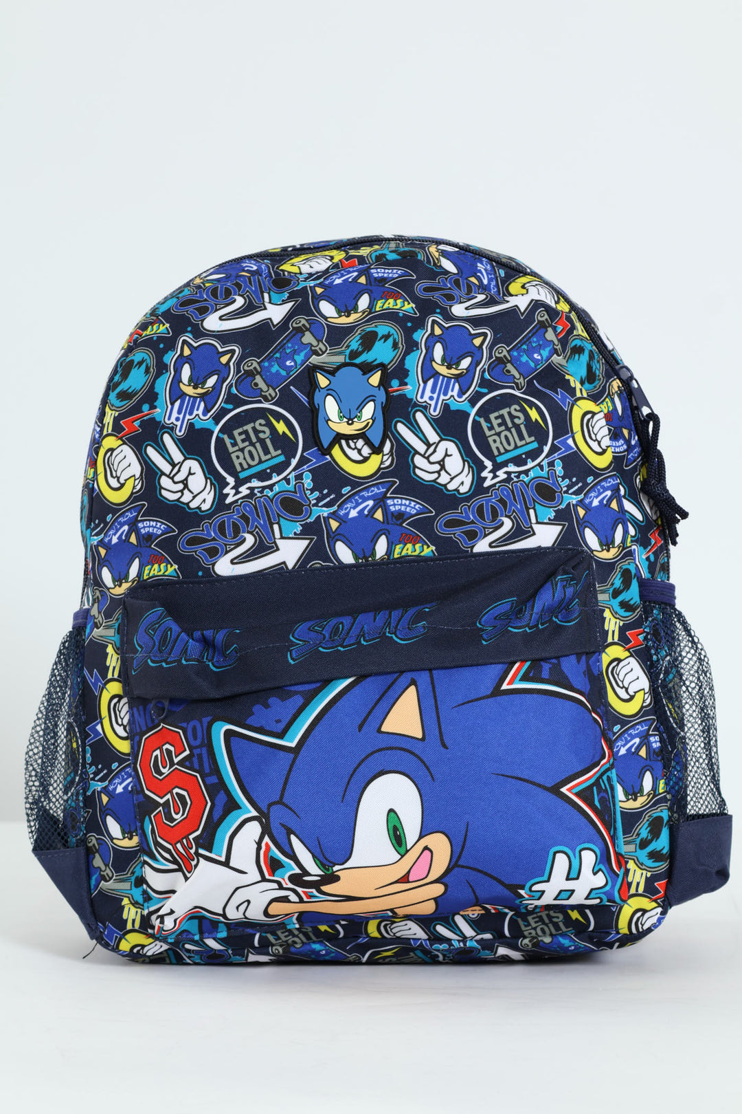 Pre-Boys Sonic Fashion Backpack - Navy