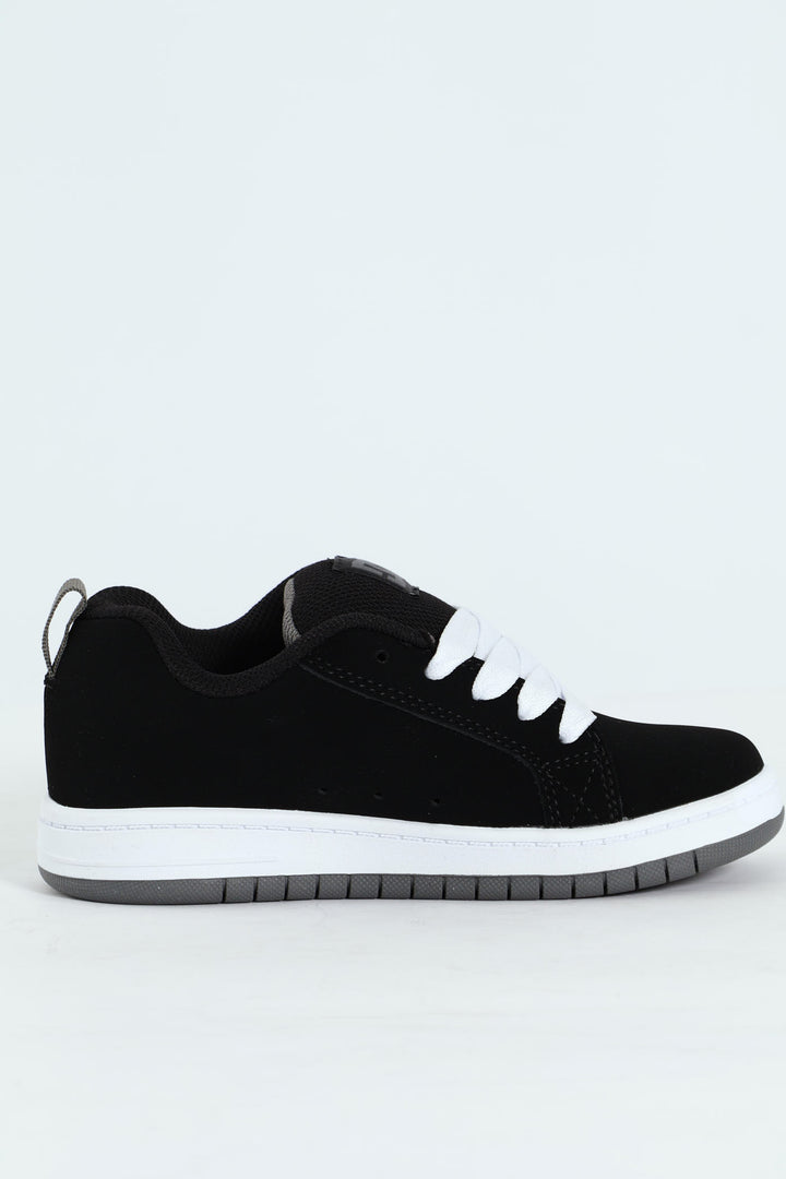 Boys Graffik Skate Court Shoe - Black