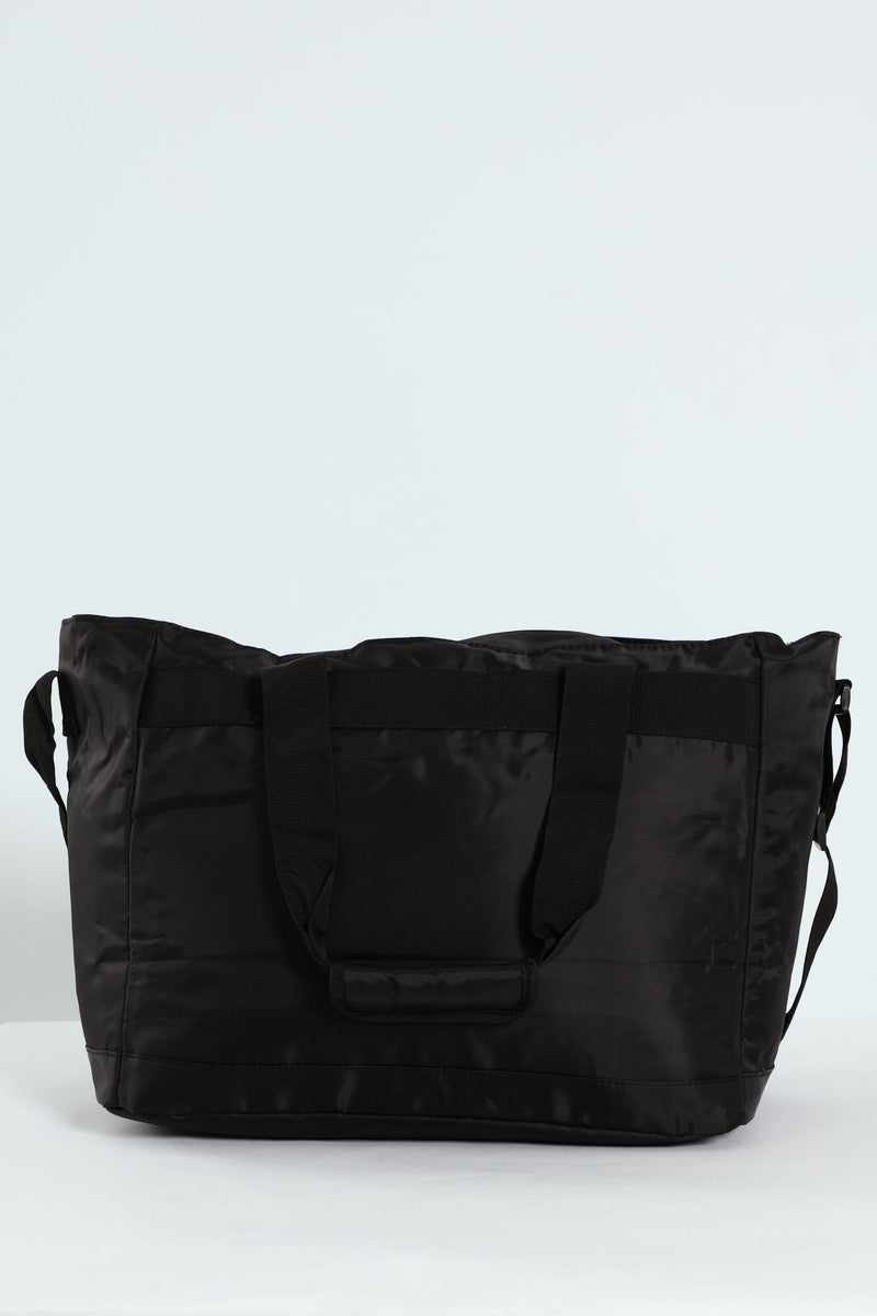 Duffle Tote Bag - Black