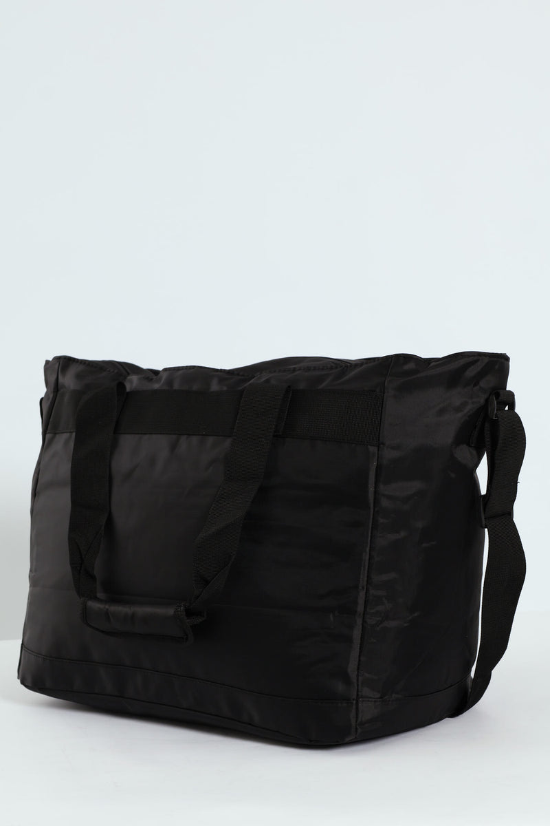 Duffle Tote Bag - Black