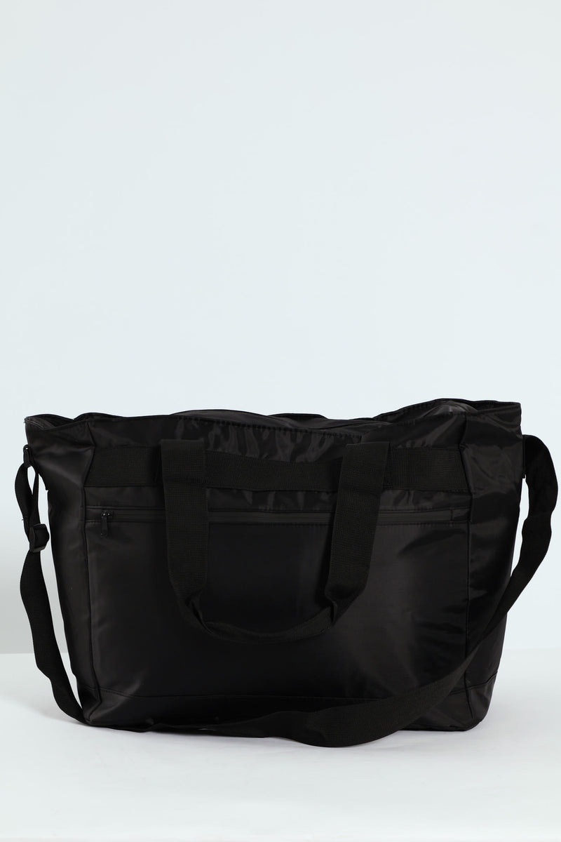 Duffle Tote Bag - Black