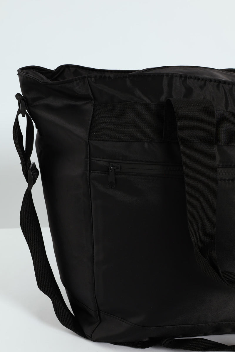 Duffle Tote Bag - Black