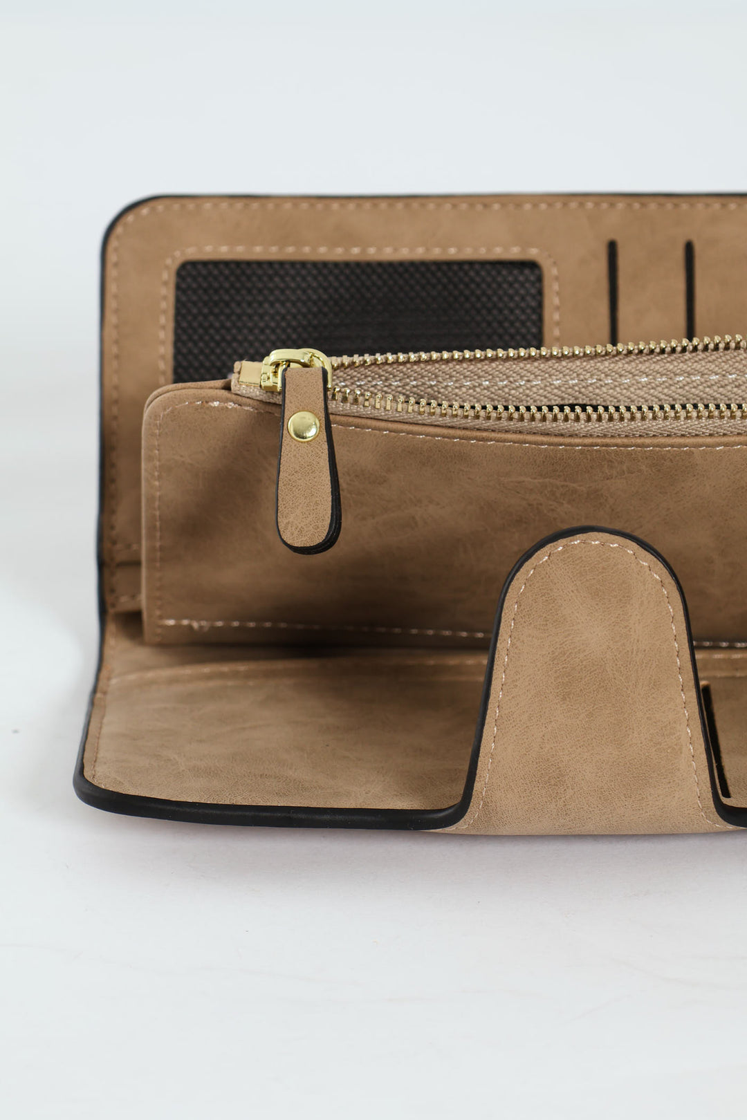 Large Bi-Fold Wallet - Tan