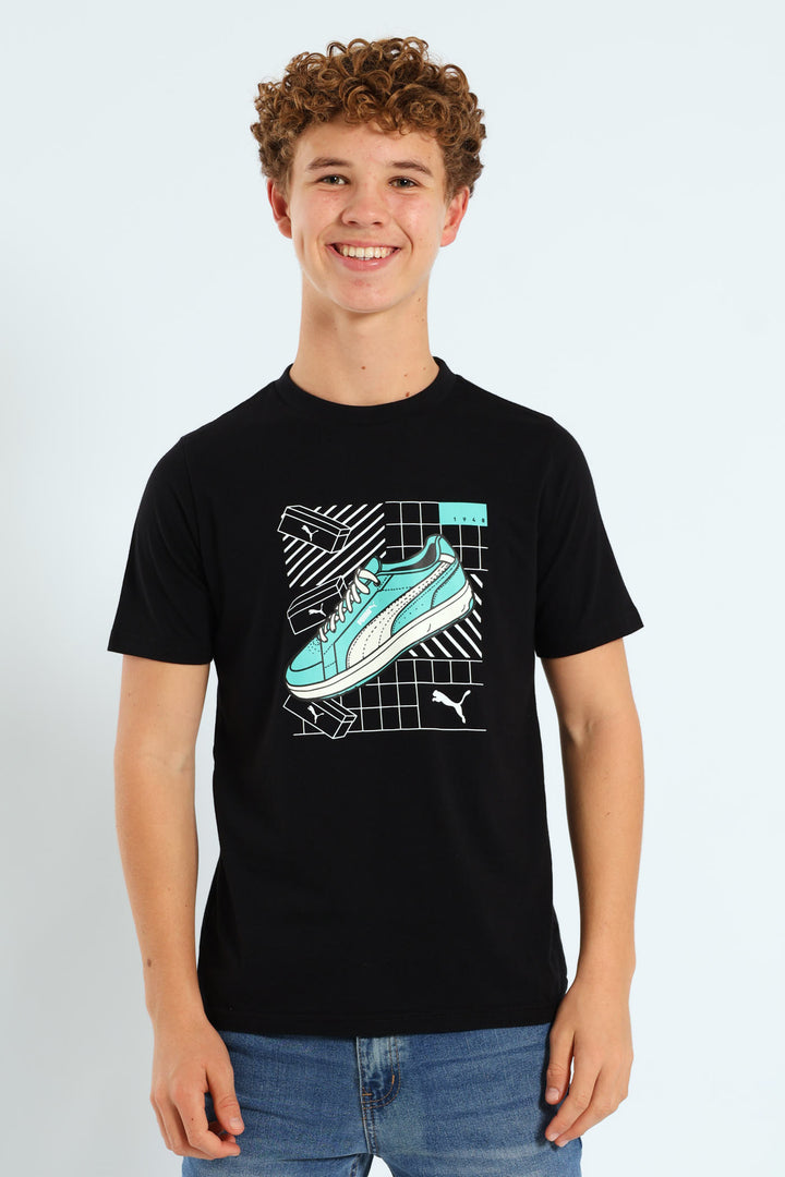 Boys Graphic IV Tee - Black