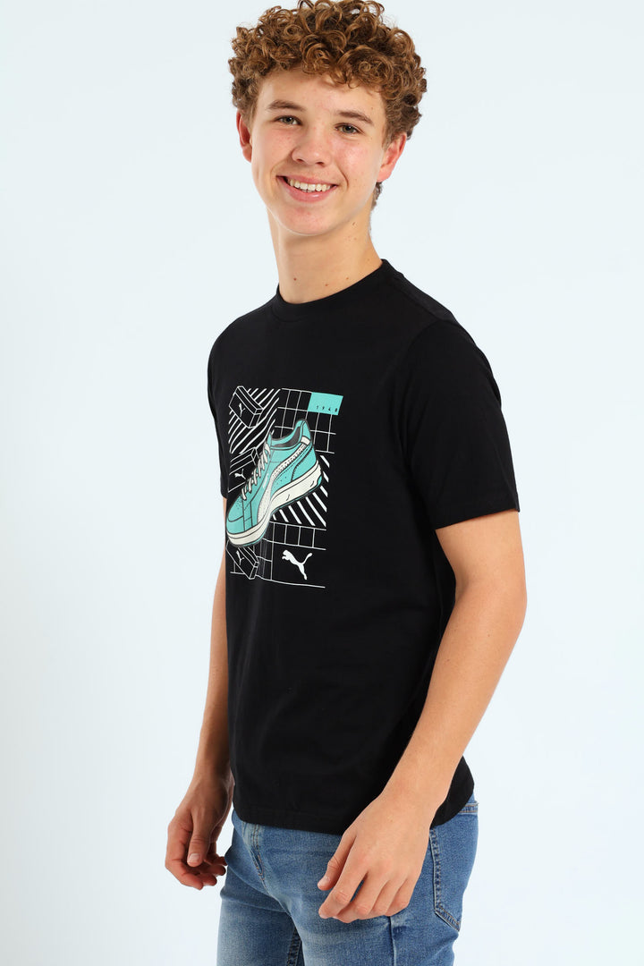 Boys Graphic IV Tee - Black