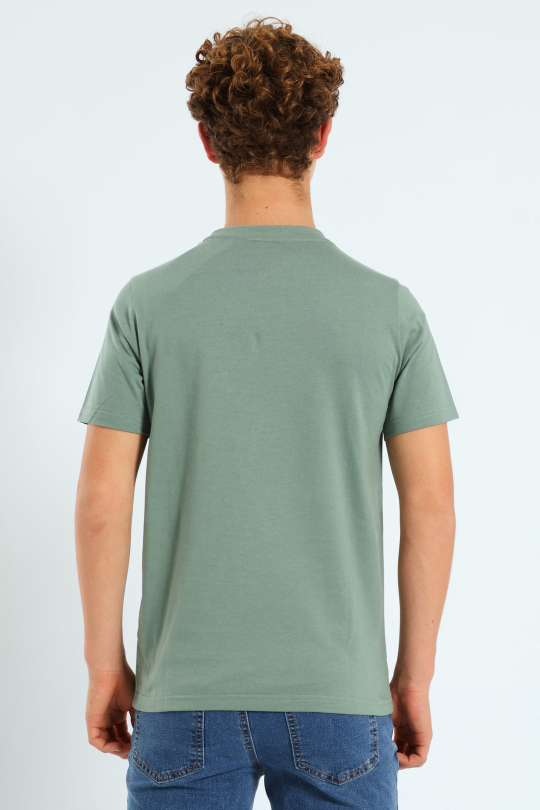 Boys Logo Lab Hog Tee - Sage