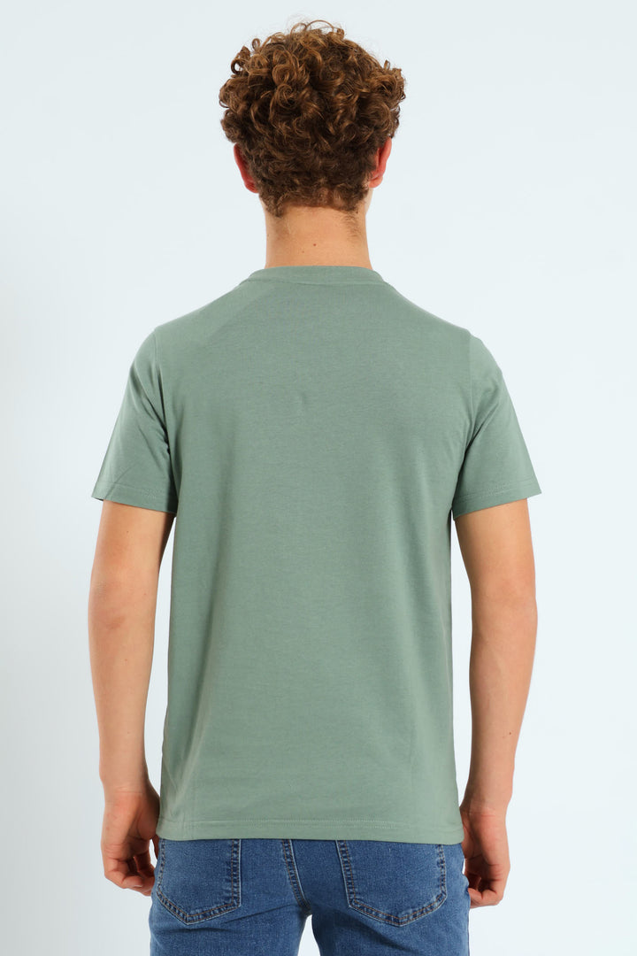 Boys Logo Lab Hog Tee - Sage