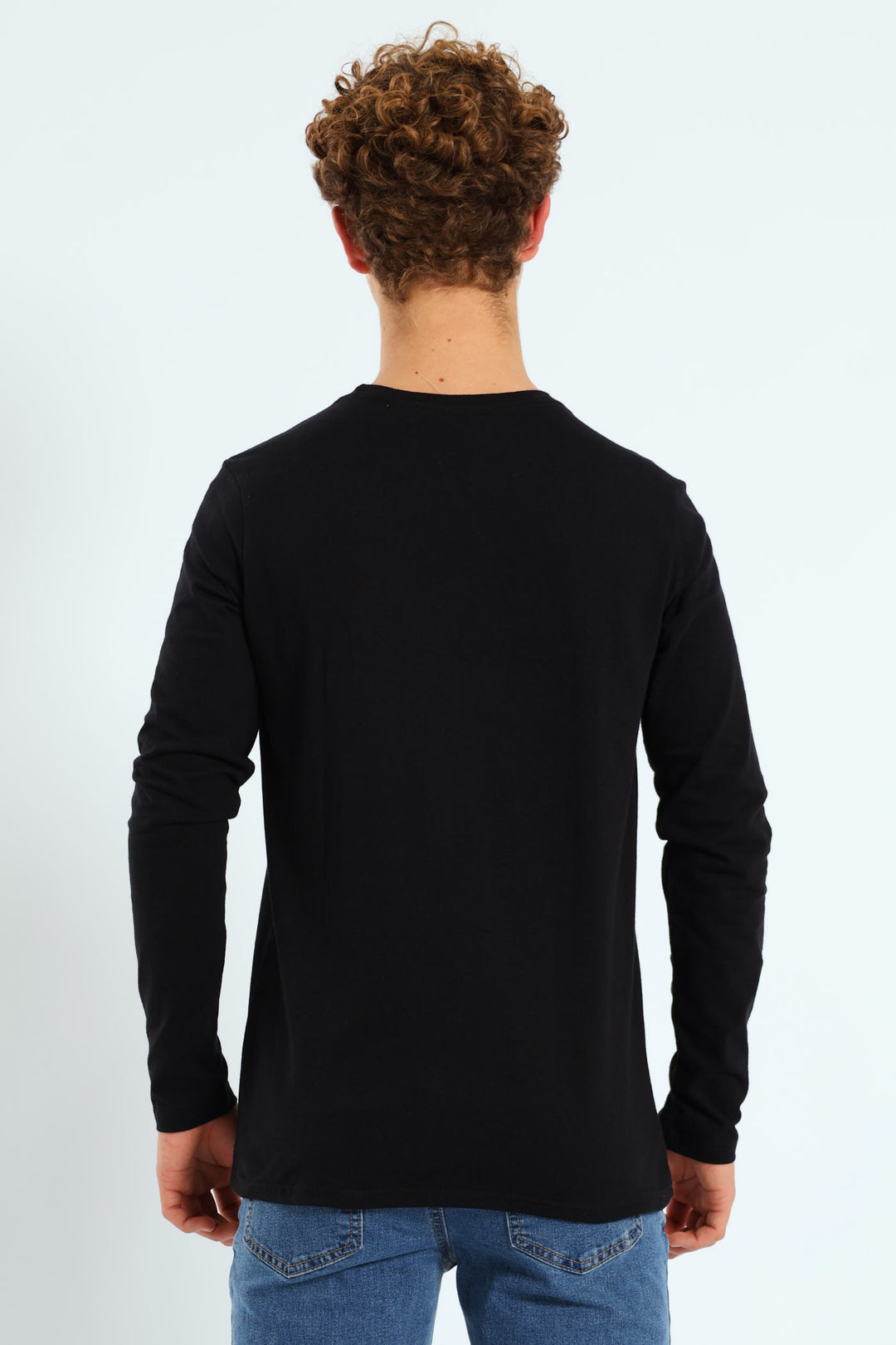 Boys 2 Pack Long Sleeve Gamer & Soccer Tees - Grey Melange/Black