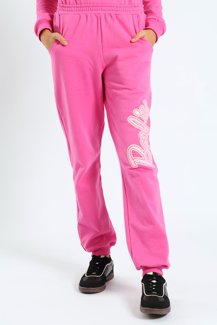 Girls Goals Fleece Jogger - Cerise
