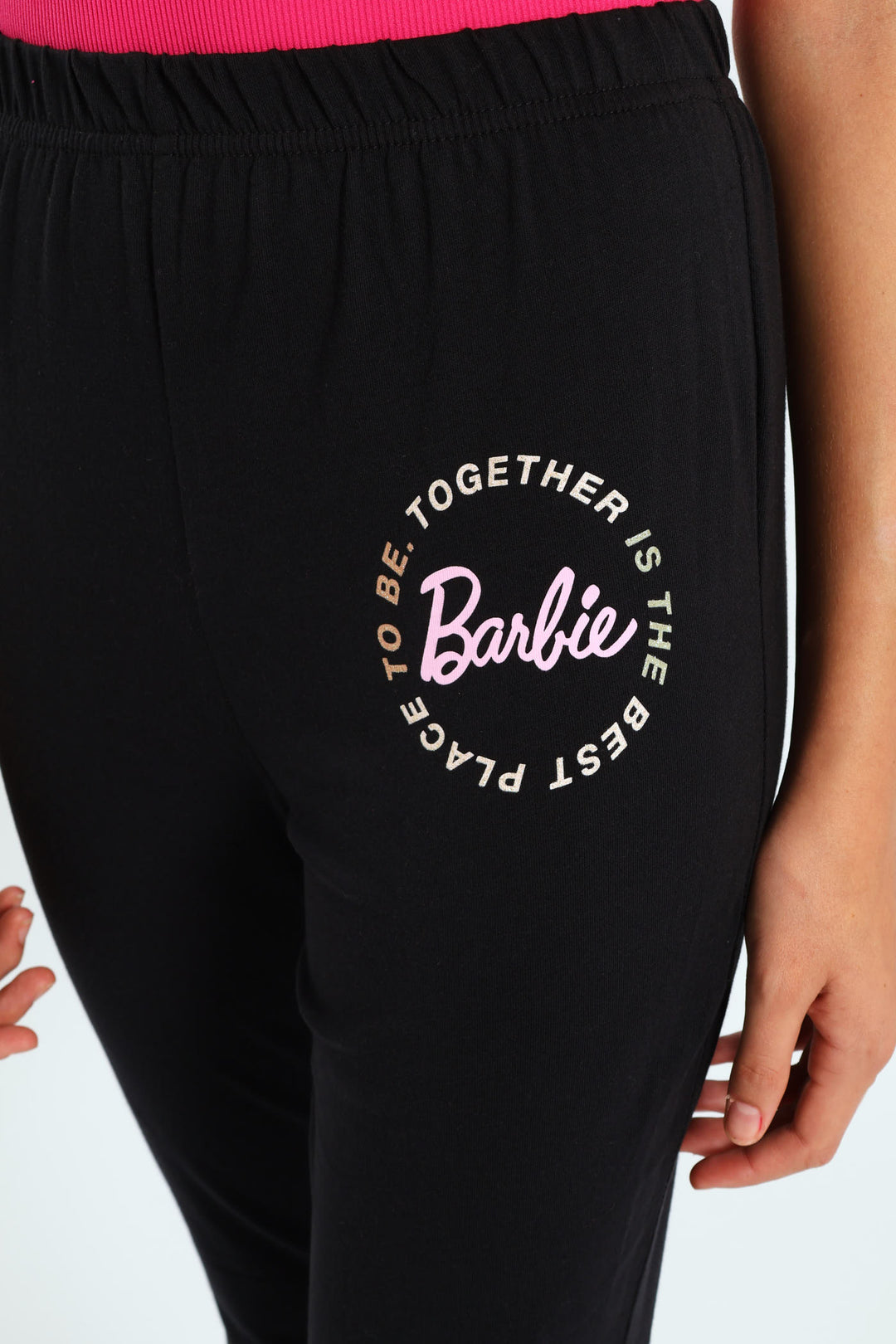Girls Wide Leg Legging - Black