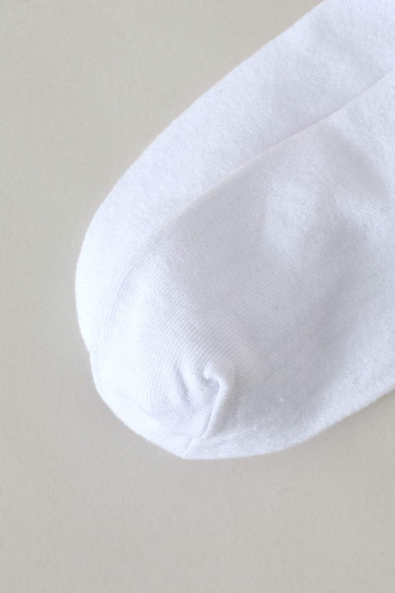 2 Pack Lettuce Edge Mid Crew Socks - White