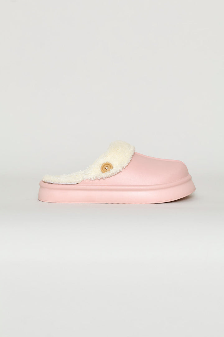 Lined Eva Slipper - Dusty Pink