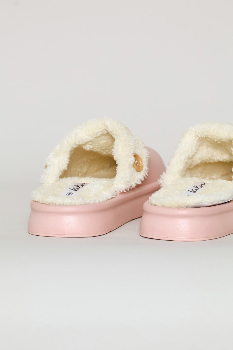 Lined Eva Slipper - Dusty Pink