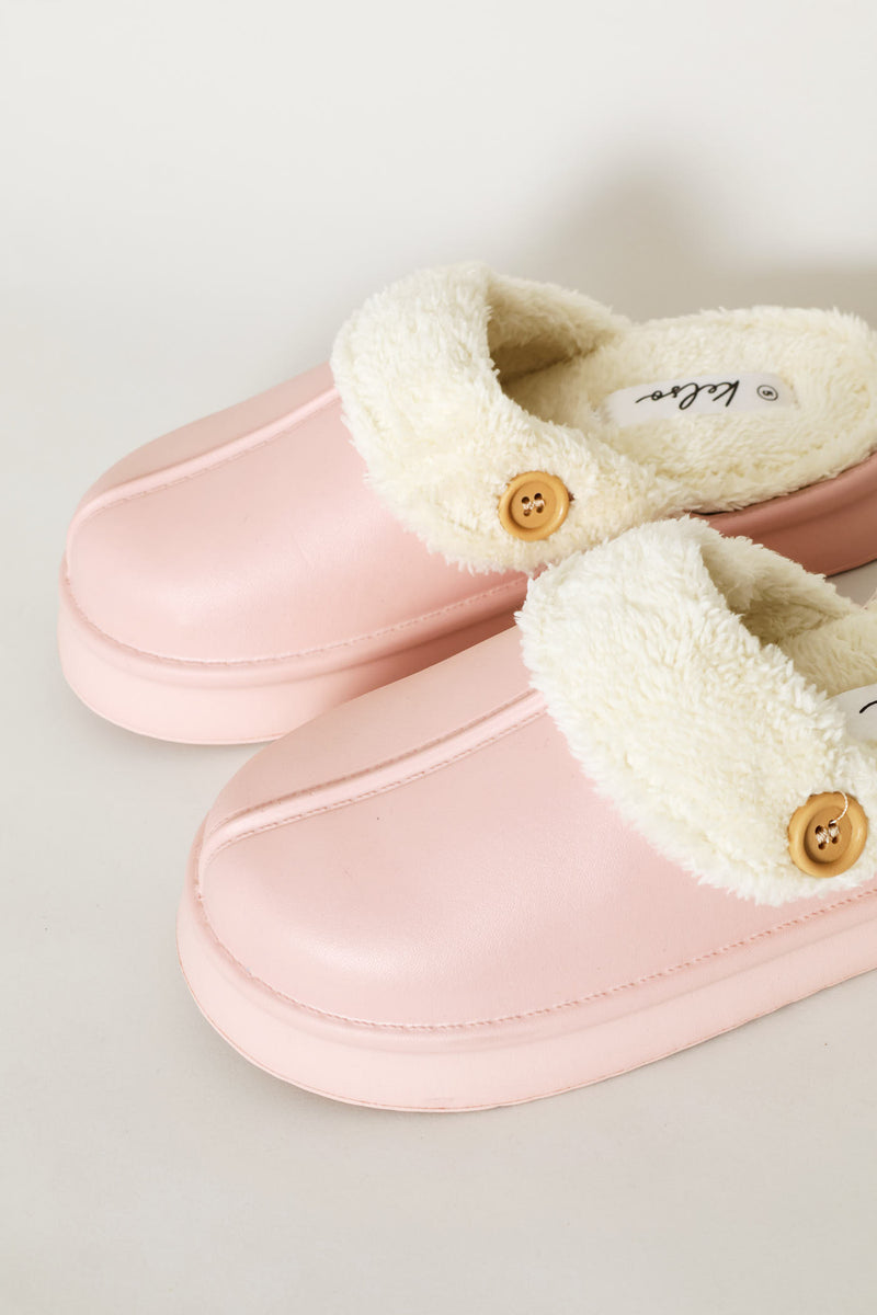 Lined Eva Slipper - Dusty Pink