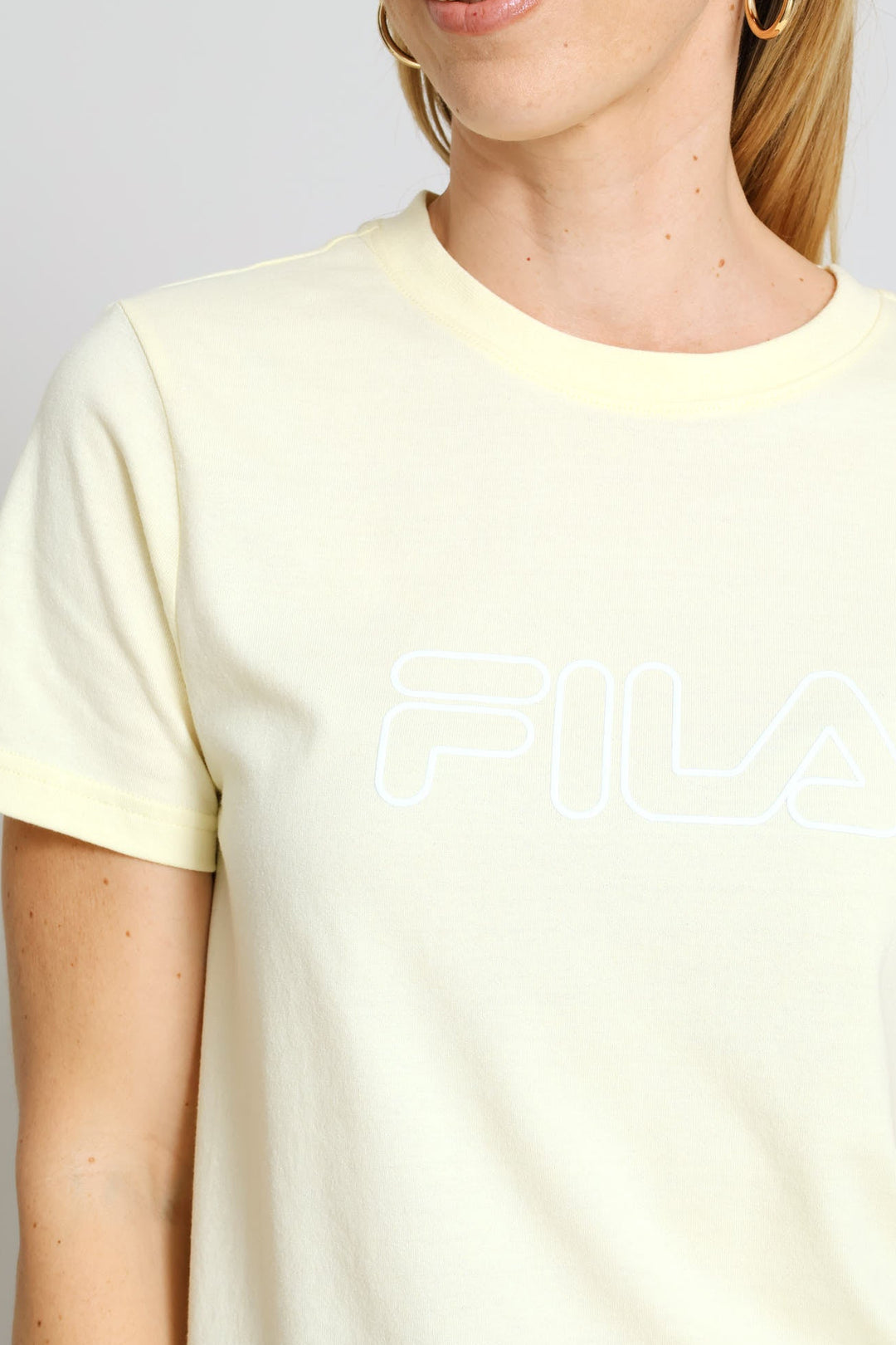 Monroe T-Shirt - Pastel Yellow