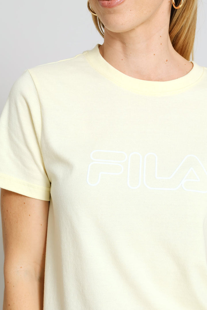 Monroe T-Shirt - Pastel Yellow