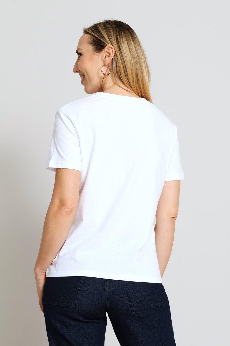 Toucan Painting Tee - White