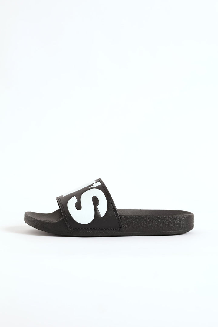 Logo Slide - Black