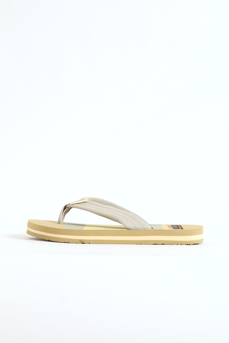 Nautical Thong Sandal - Taupe