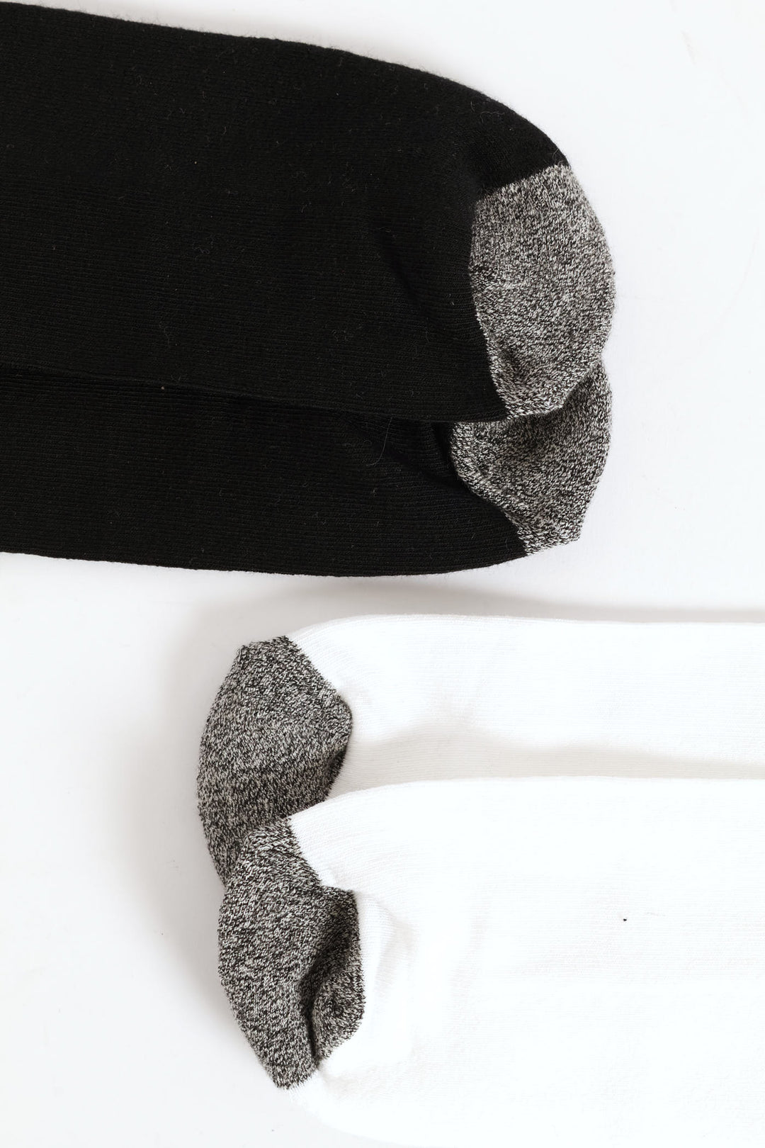 2 Pack Mid Calf Padel Sock - Black/White