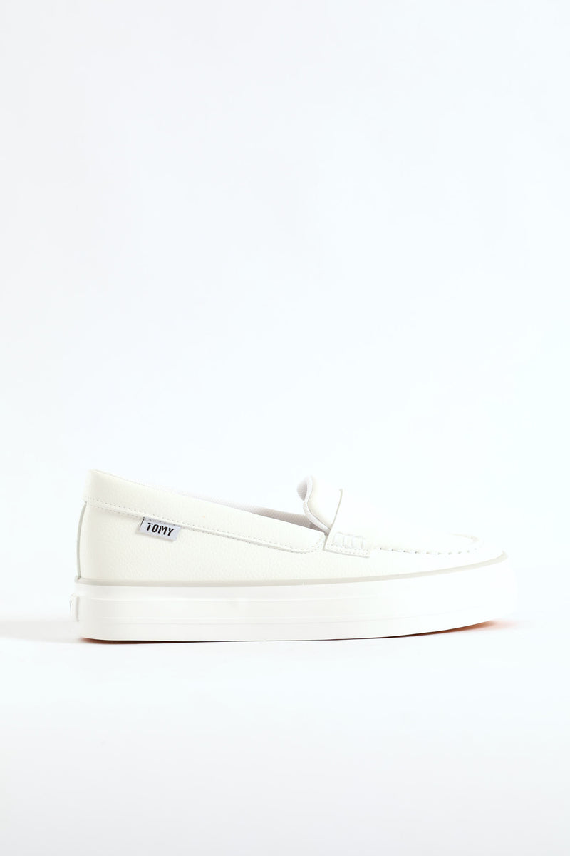 Arrow Loafer - White