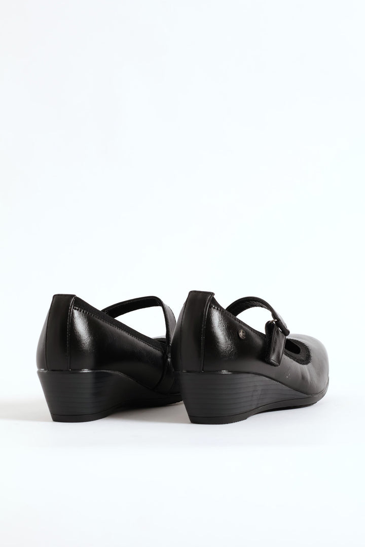 Mary Jane Flats - Black