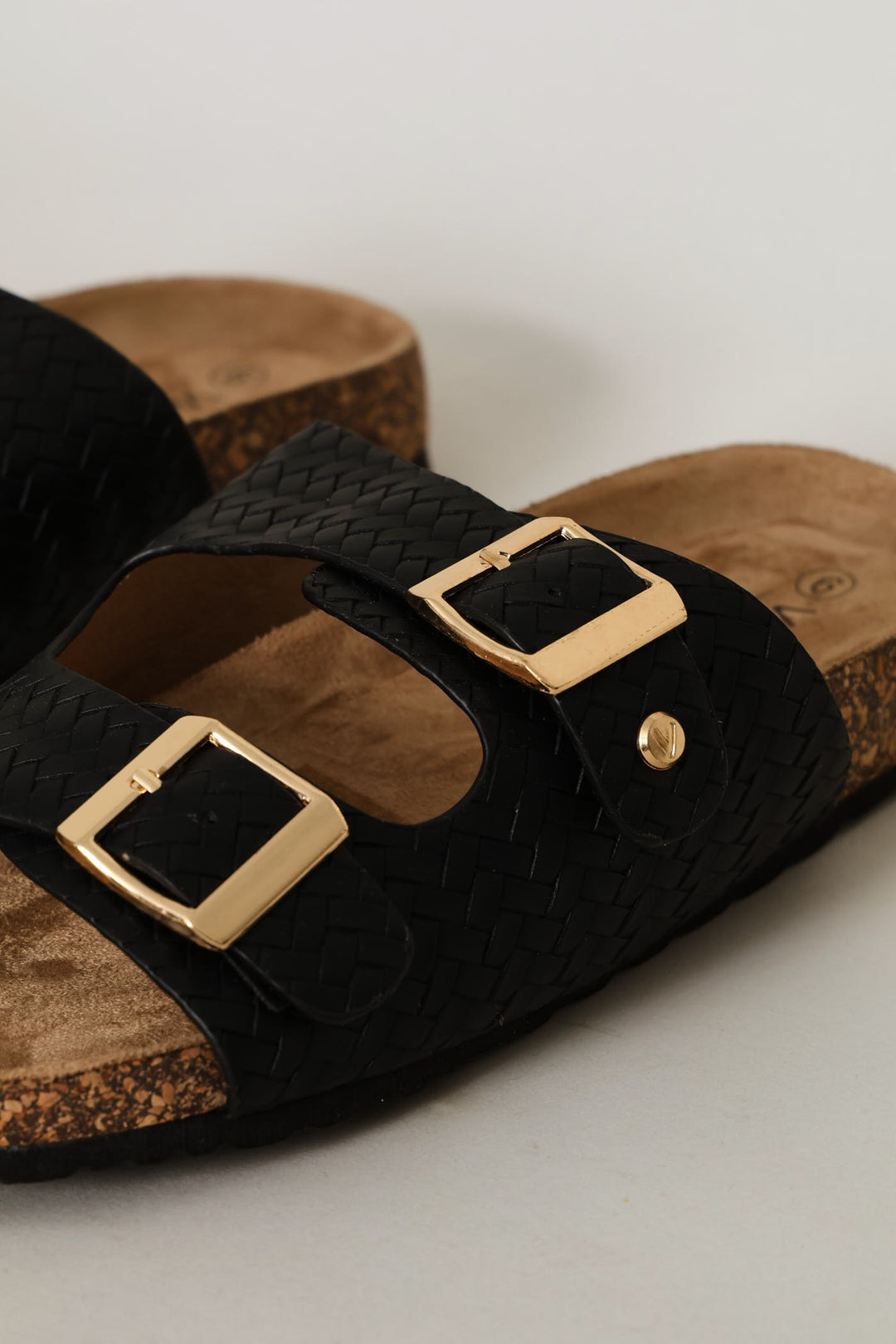 Metallic Sandal - Black