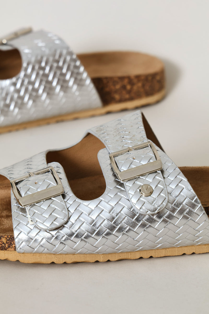 Metallic Sandal - Silver
