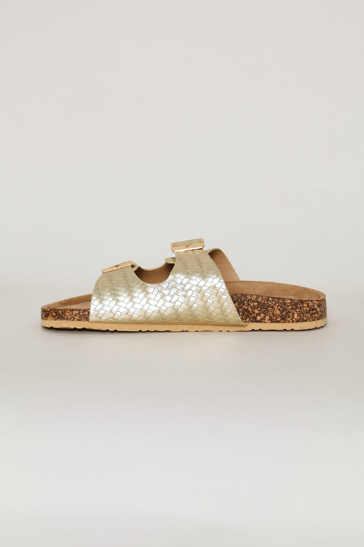 Metallic Sandal - Gold