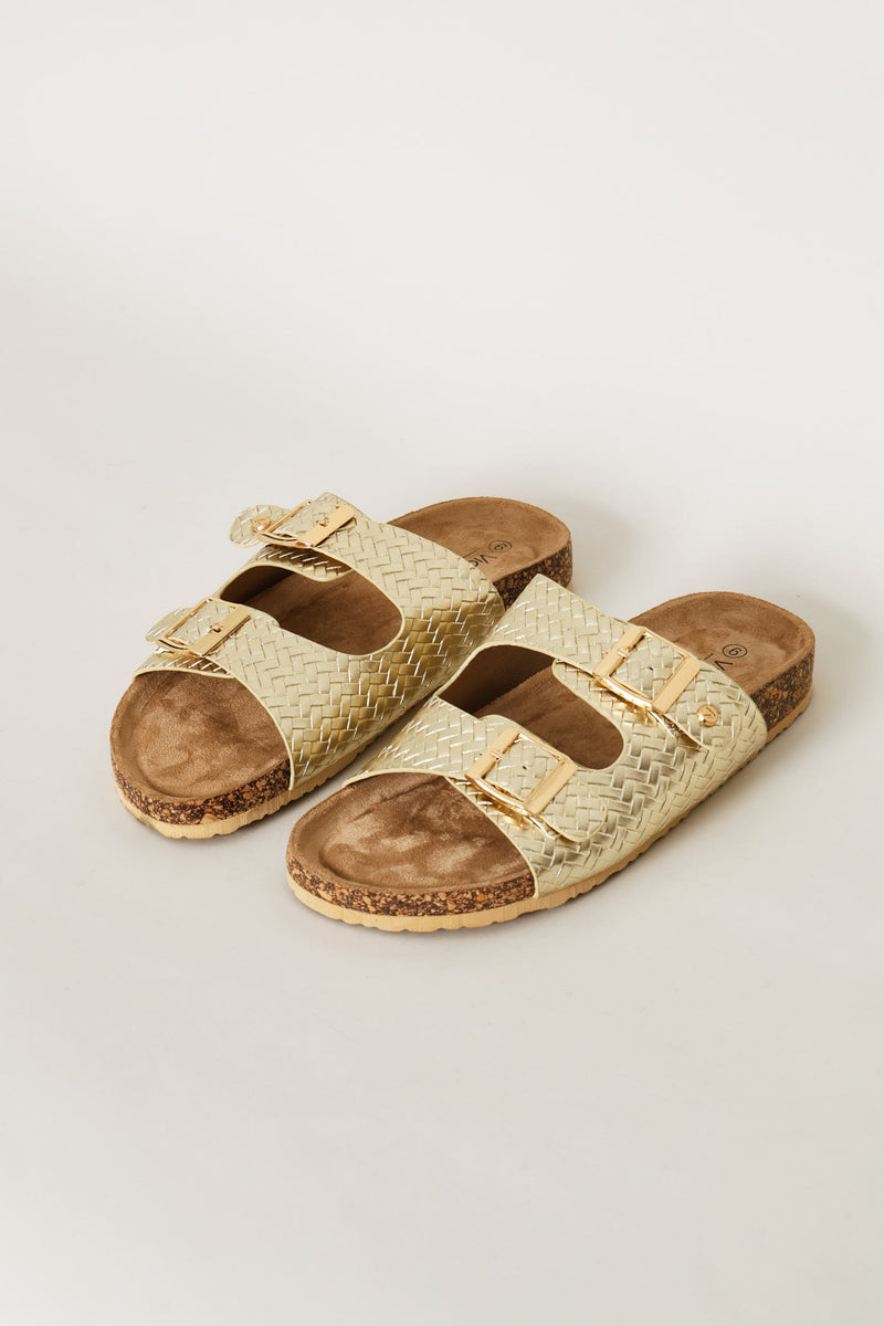 Metallic Sandal - Gold