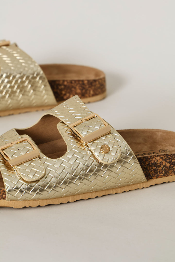 Metallic Sandal - Gold