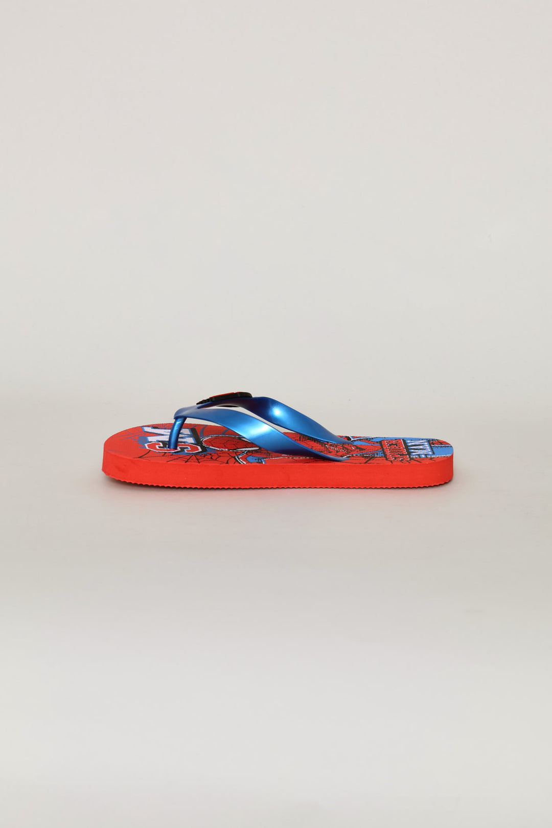 Pre-Boys Red Blue Spiderman Flip Flop - Blue