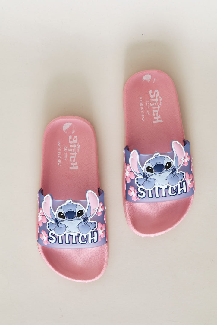 Girls Lilo & Stitch Pool Slide - Pink