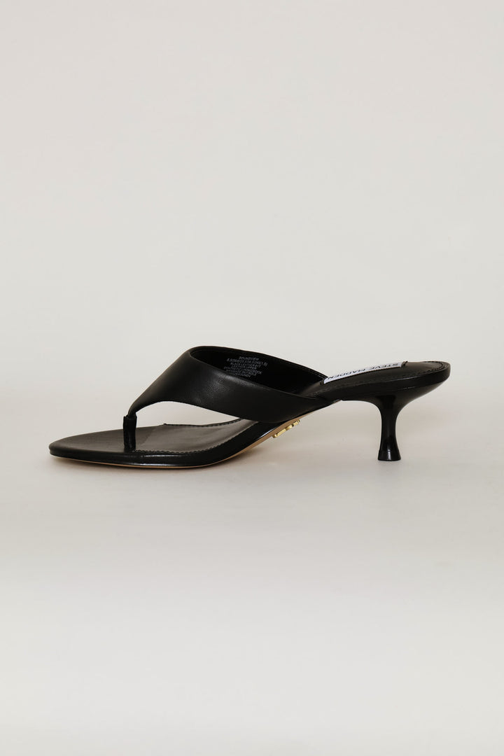 Logo Thong Sandal - Black