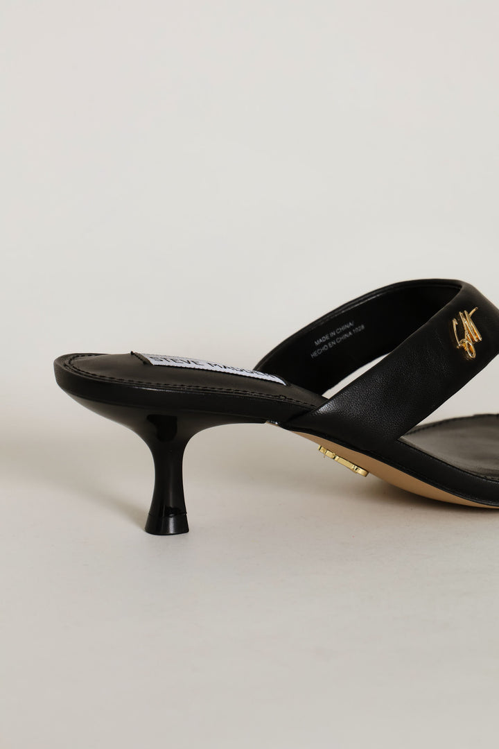 Logo Thong Sandal - Black