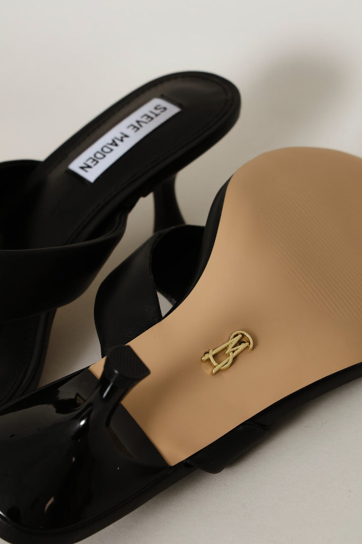 Logo Thong Sandal - Black