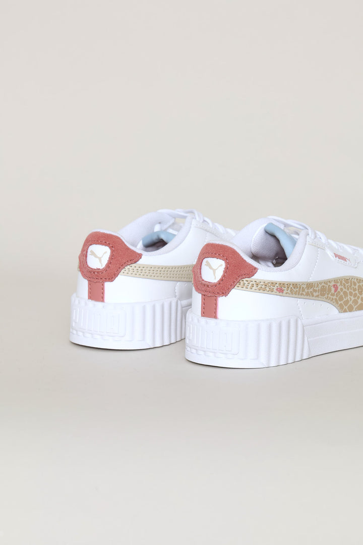Pre-Girls Carina 3.0 Winter Safari Sneaker - White