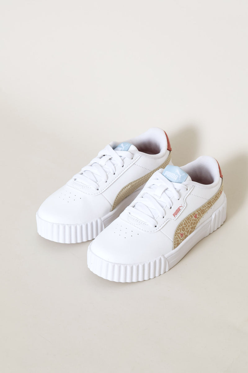 Pre-Girls Carina 3.0 Winter Safari Sneaker - White