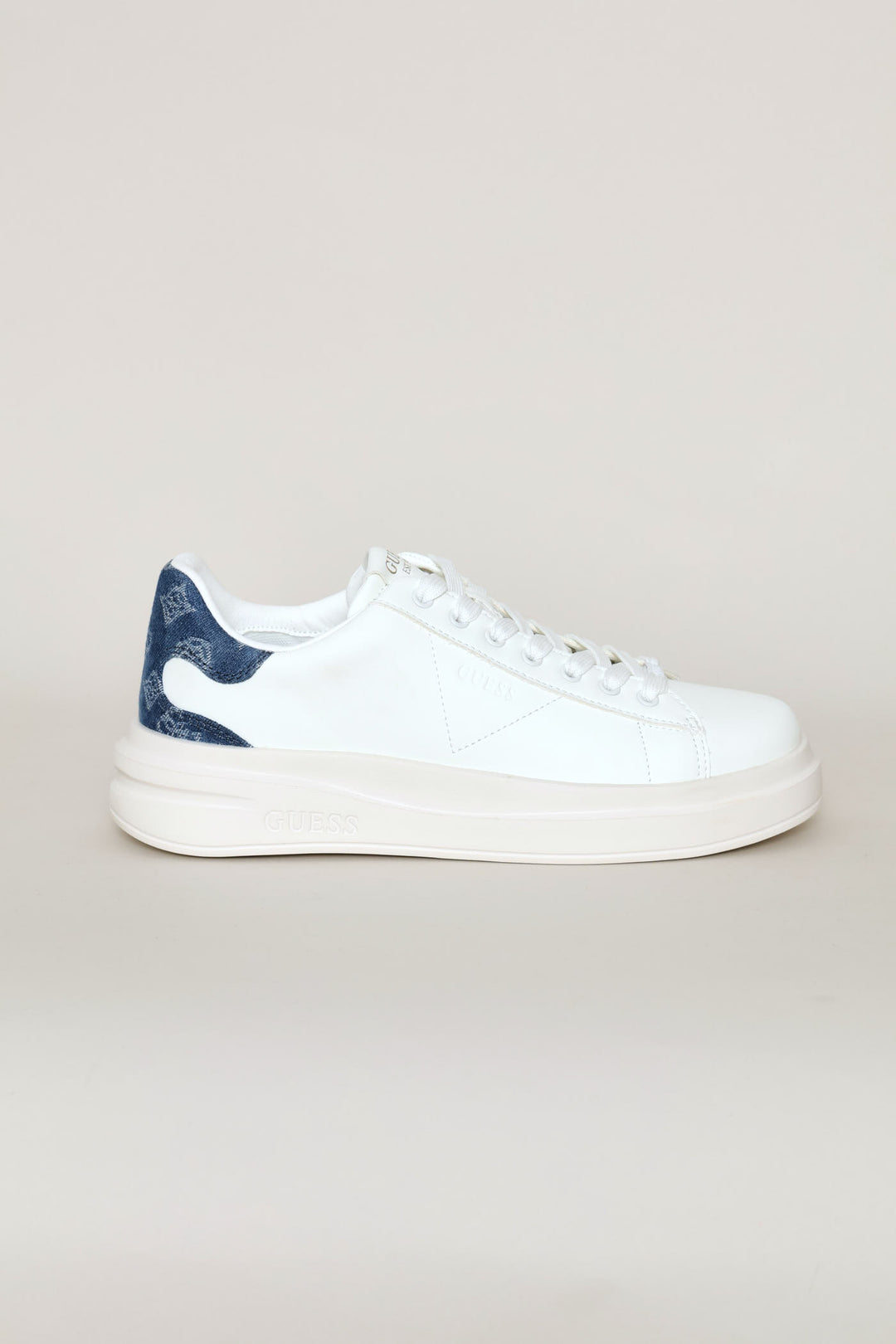 Logo Sneaker - White/Blue