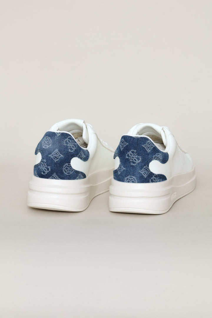 Logo Sneaker - White/Blue