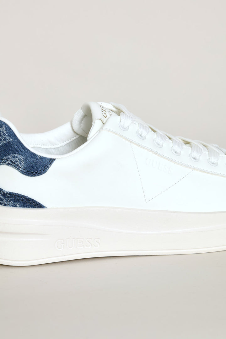 Logo Sneaker - White/Blue